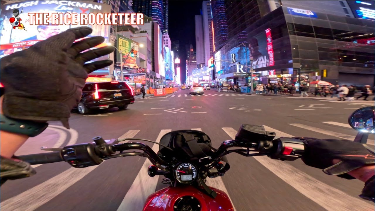 NYC Night Ridin' | Motorcycle Therapy | RR VLOG 167
