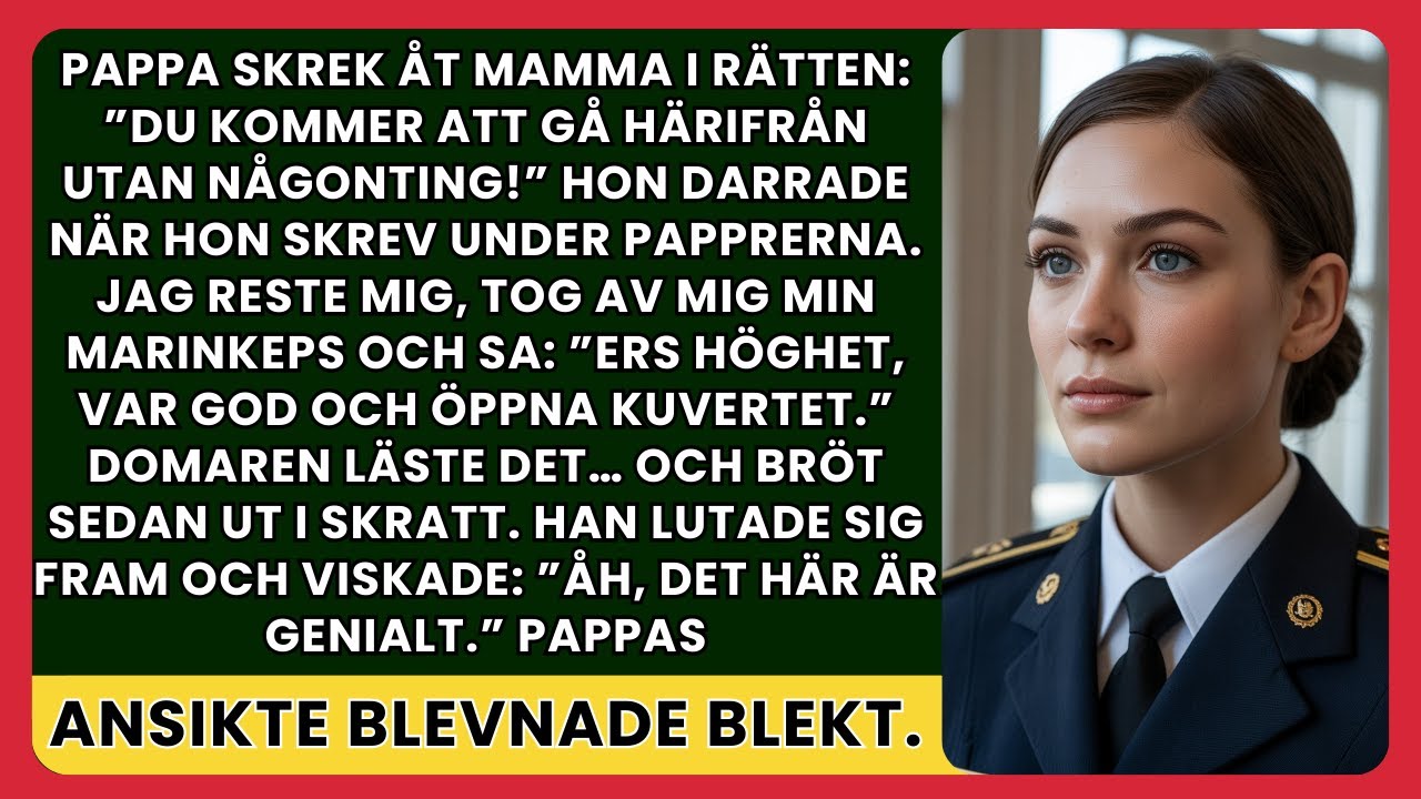 Jag sa ifrån i rätten när pappa förnedrade mamma – domaren kunde inte sluta skratta.