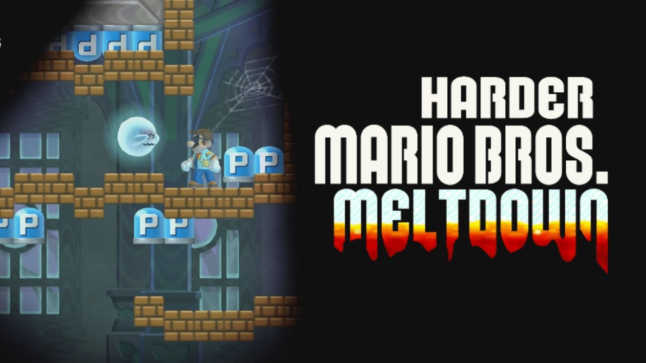 🔥 MELTDOWN  Harder Mario Bros. PART 22 (100%)