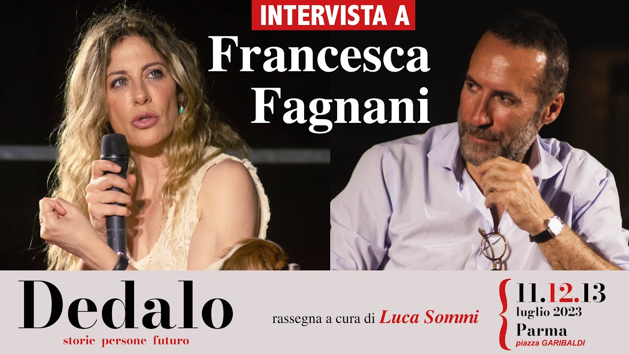 Luca Sommi intervista Francesca Fagnani nella rassegna Dedalo.