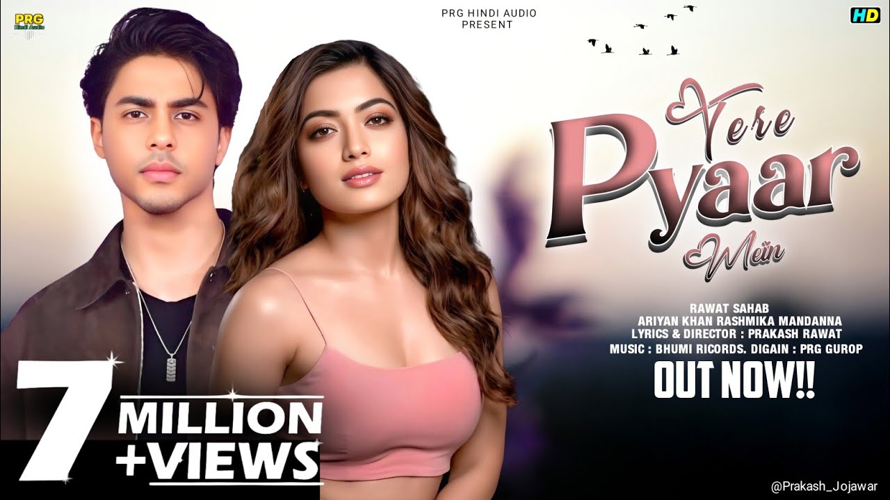 New Song | Tere Pyaar Mein | Aryan Khan | Rashmika Mandanna | New Hindi Song | Romantic Song 2026 