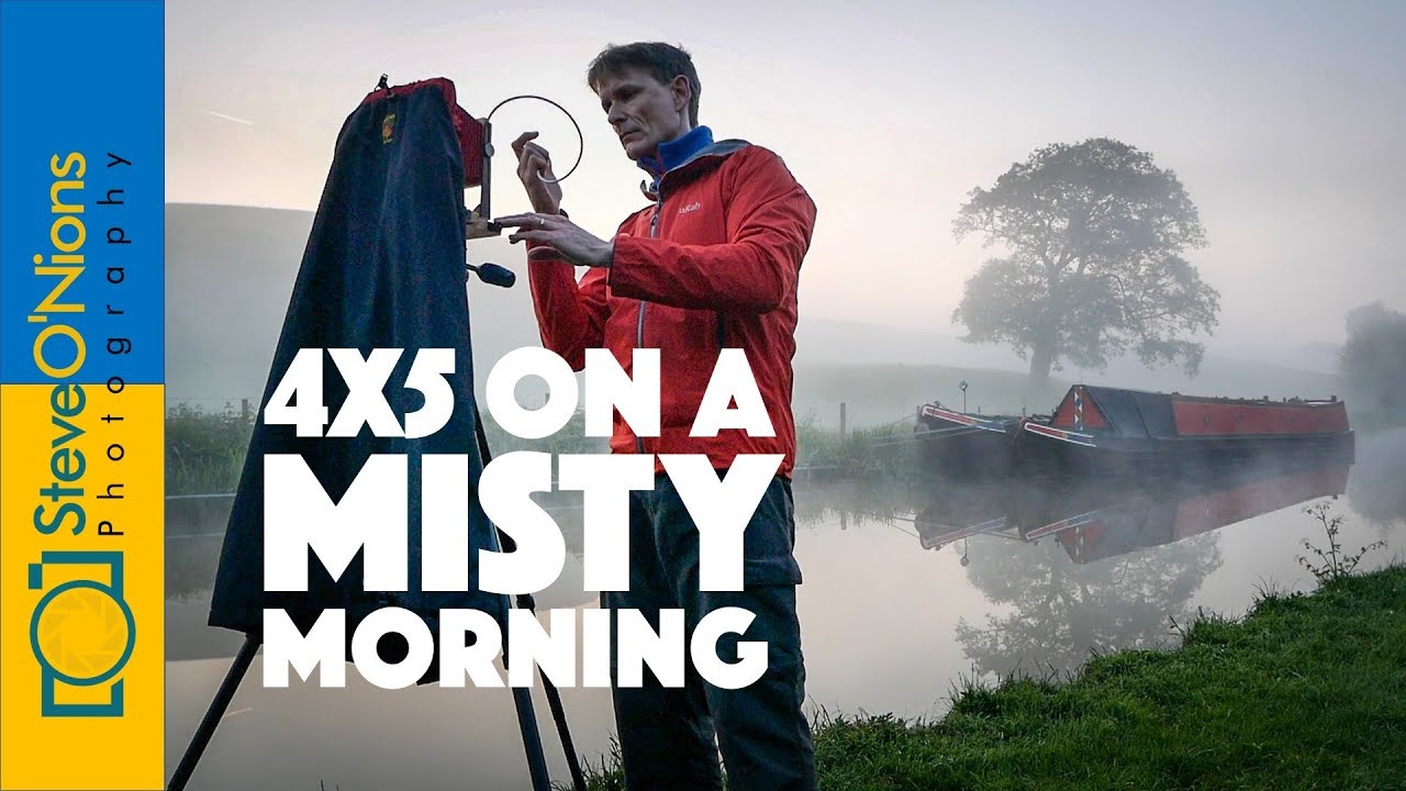 Landscape Film Photography - A Misty Canal and My 4x5