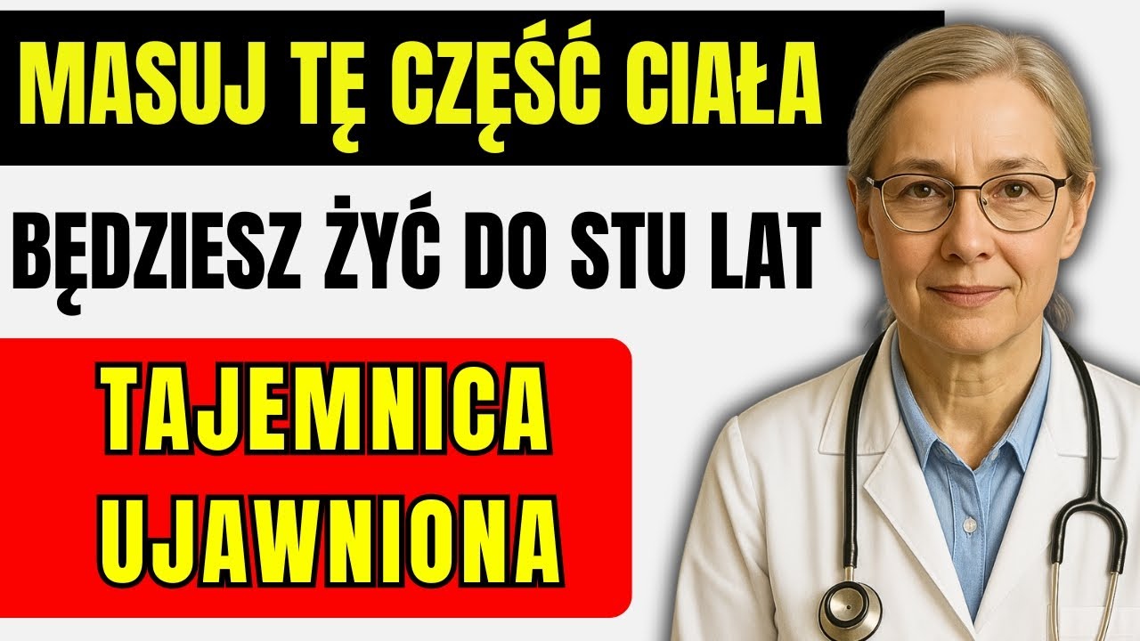 Osoby starsze, kt&oacute;re nie masują tych części ciała, mogą skracać swoje życie | Dr Monika W&oacute;jcik