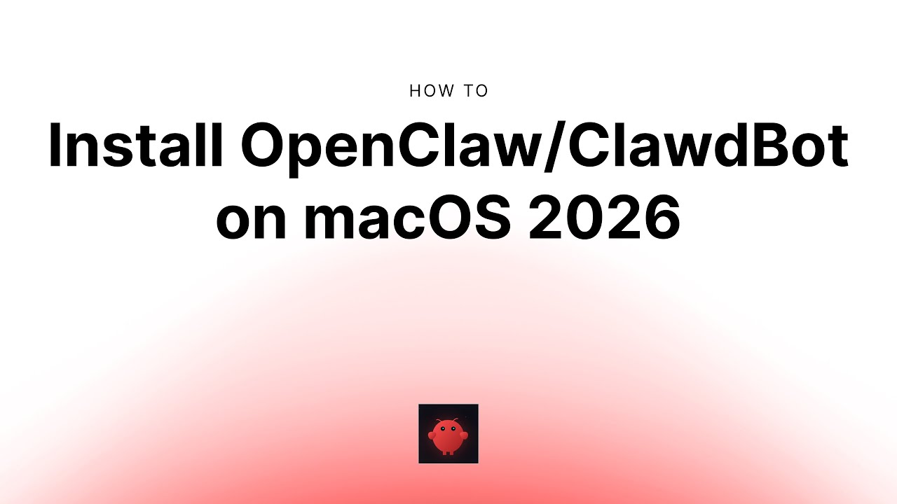 Инструкция по установке OpenClaw/ClawdBot на macOS 2026