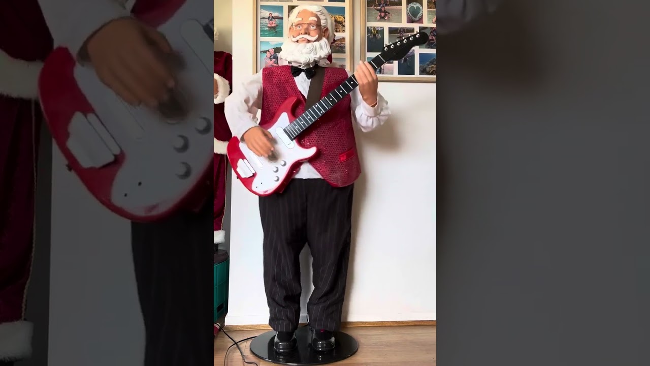 Gemmy 2005 Animated Life Size Rockin Santa