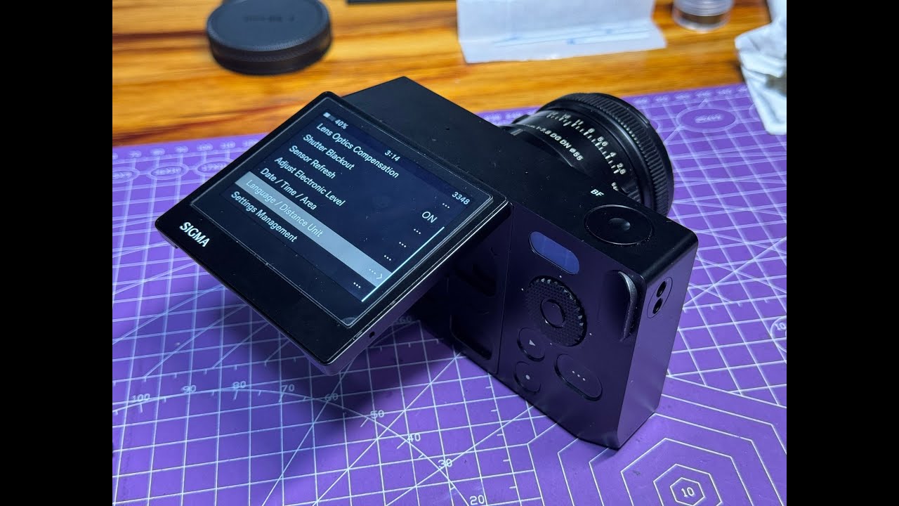 Sigma BF flip screen mod sample preview.