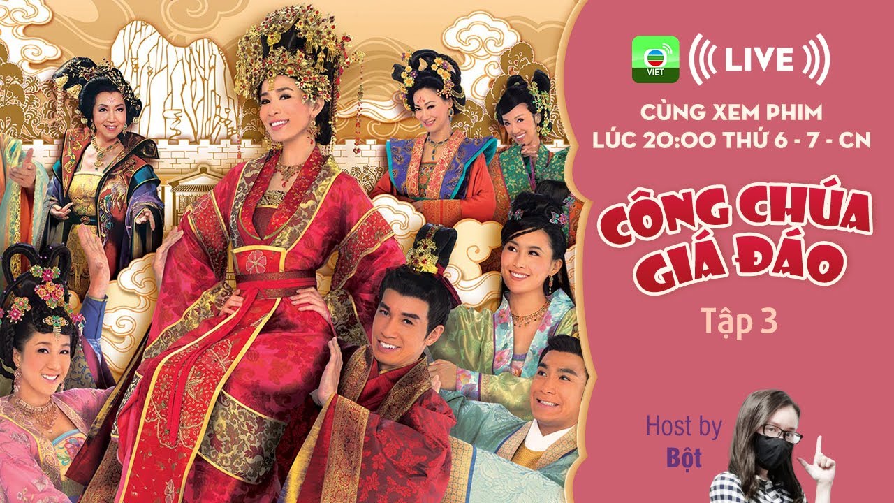 Công Chúa Giá Đáo tập 03 (tiếng Việt) | Xa Thi Mạn, Trần Hào | TVB 2010