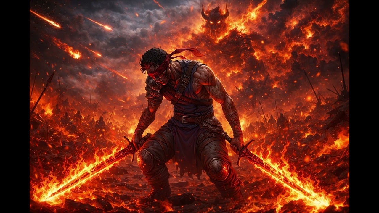 Blind Fury of the Burning God | Epic Dark Battle Music