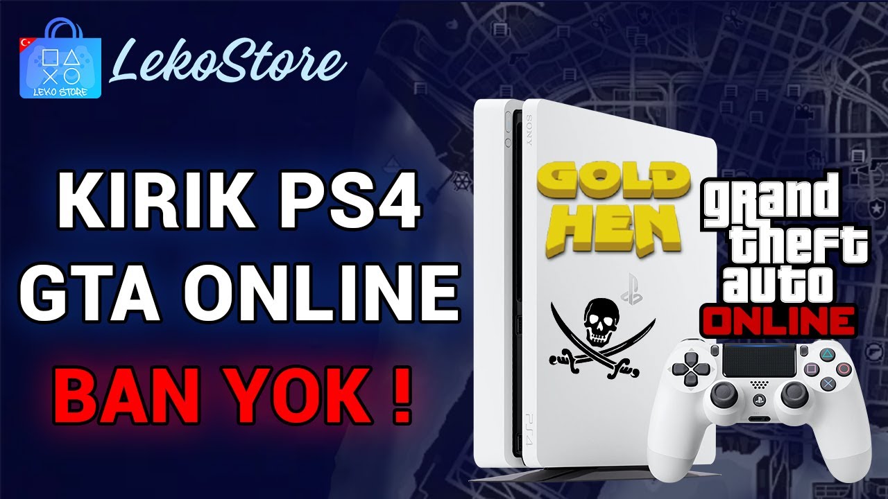 KIRIK PS4'DE GTA ONLİNE OYNAMA REHBERİ! BAN YOK 🚫