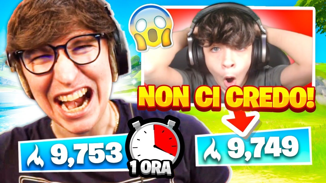 1 ORA PER CHI FA PIU PUNTI ARENA VINCE 100€ SFIDA 1V1 con MIO FRATELLO @smokaTV