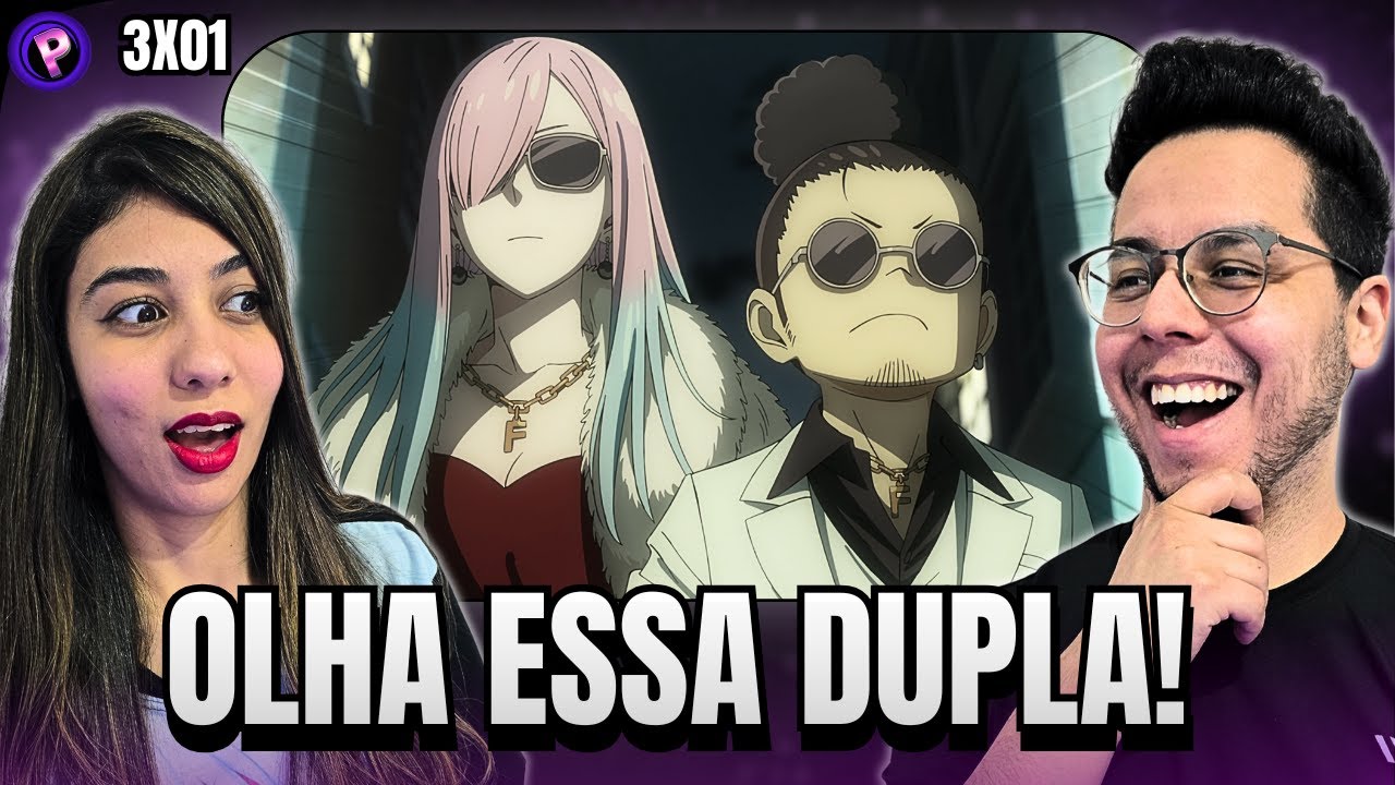 VAI DAR CERTO? MISSÃO FIONA E FRANK! REACT SPY X FAMILY 3° TEMPORADA EP 01
