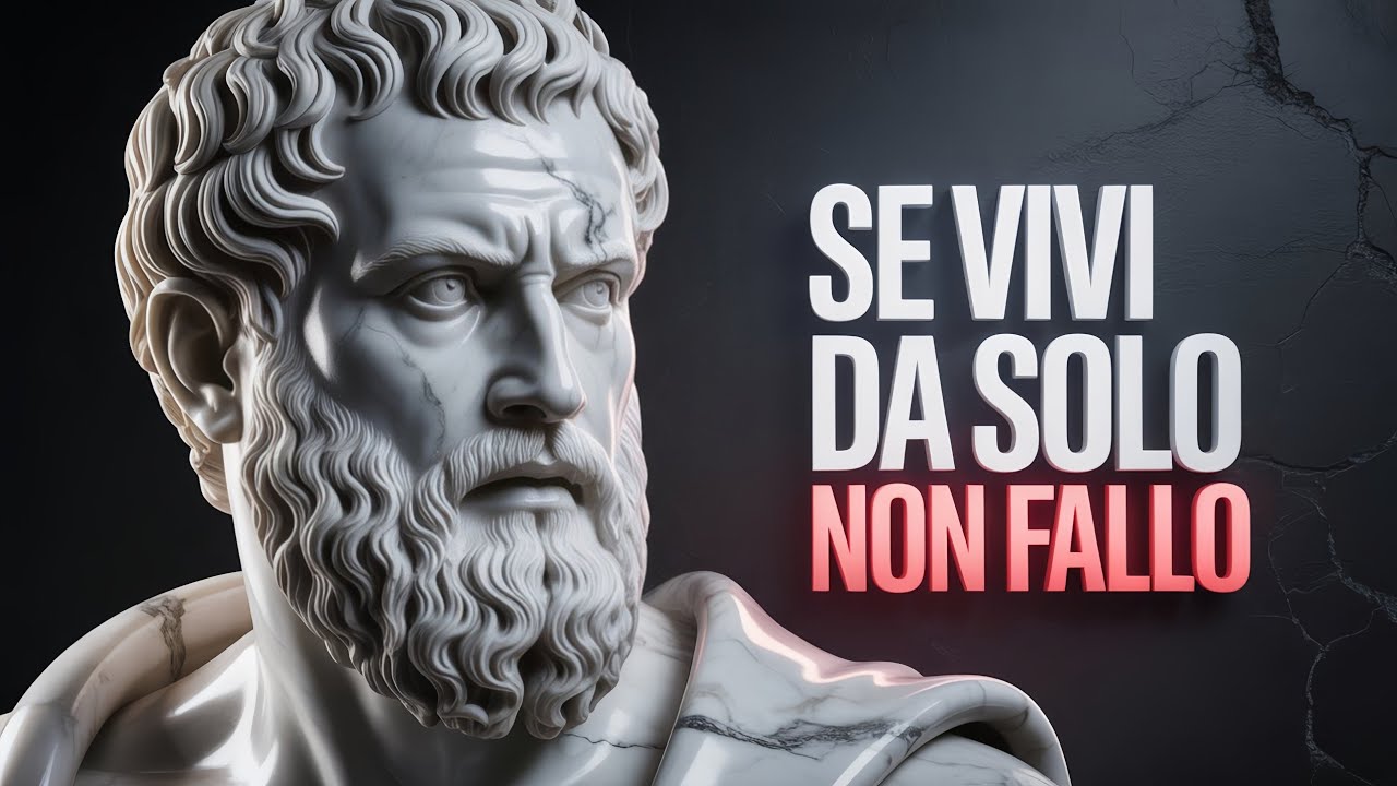 12 ERRORI CHE DEVI EVITARE SE VIVI DA SOLO - Saggezza Stoica