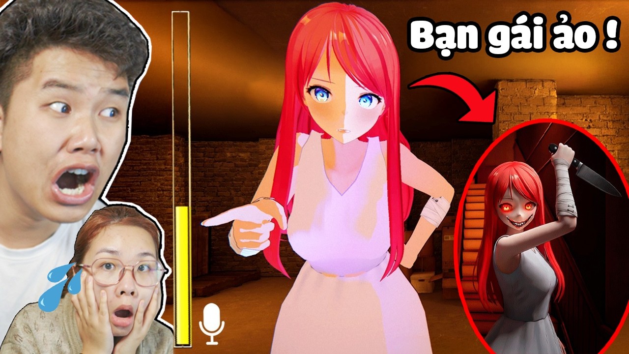 7 Ngày Sống Cùng BẠN GÁI ẢO Xinh Nhưng Rất Nguy Hiểm !? bqThanh & Ốc Chơi Escape from Yandere