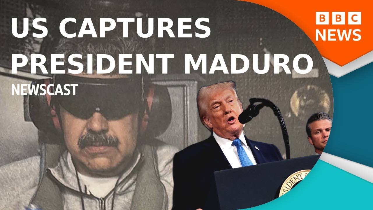 US President Trump says US plans to 'run' Venezuela | BBC Newscast