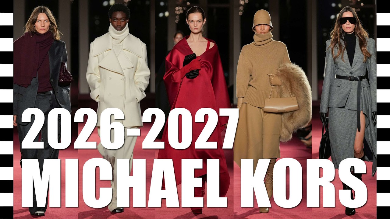📍 MICHAEL KORS коллекция осень-зима 2026-2027 на Неделе моды в Нью-Йорке