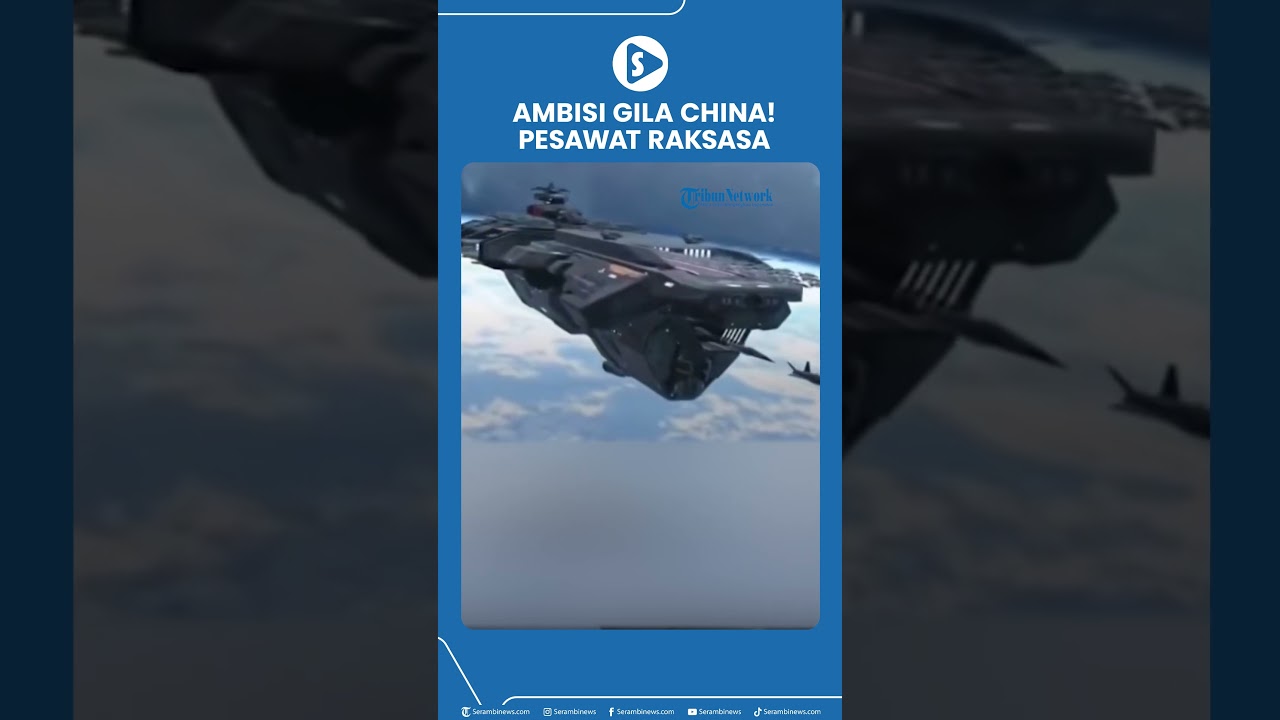 Ambisi Gila China! Pesawat Raksasa Angkut Puluhan Jet Tempur Siap Mengudara