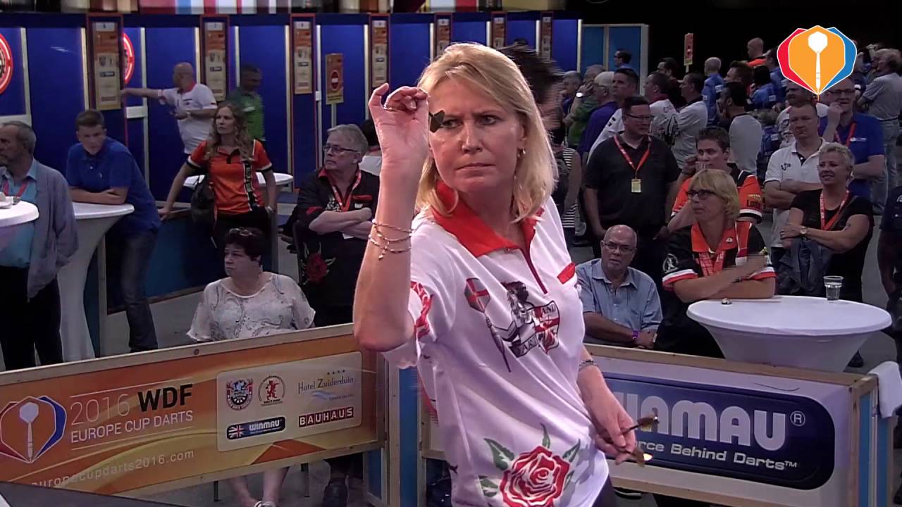 WDF Europe Cup Darts 2016 - Netherlands-England (Women's Singles)