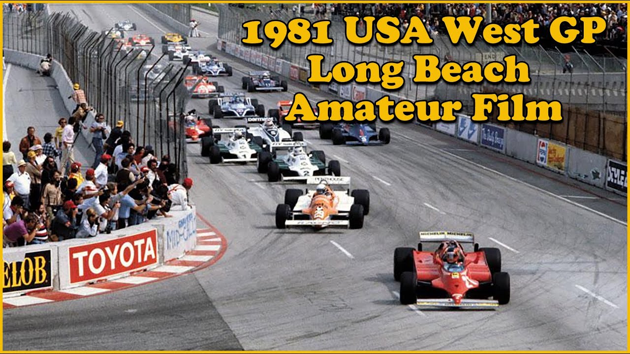 1981 USA West GP - Long Beach - Amateur Film