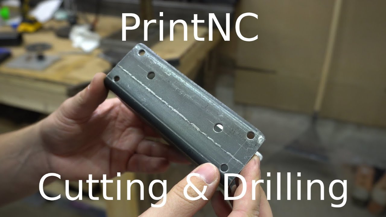 PrintNC: Measuring, Cutting, Drilling