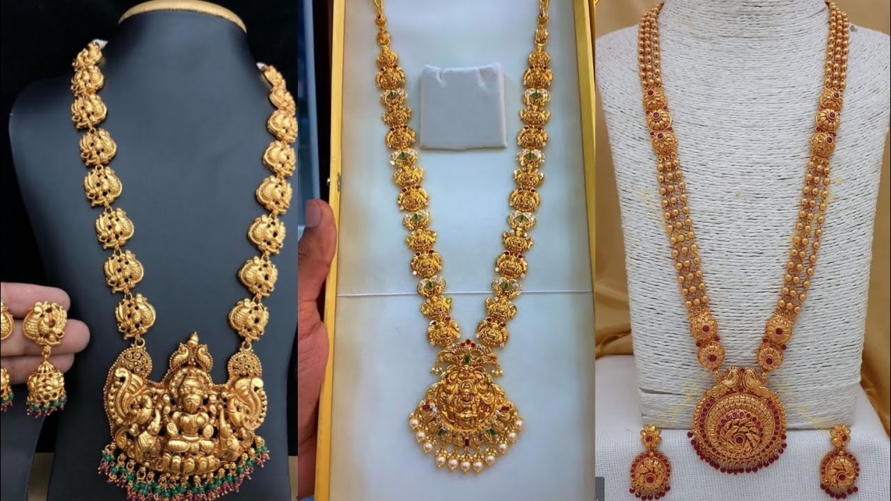 ಕೇವಲ 25 ಗ್ರಾಂ ಇಷ್ಟು ಸುಂದರವಾದ long hara ನ super 👌 collection @pallavigowdavlogsinkannada