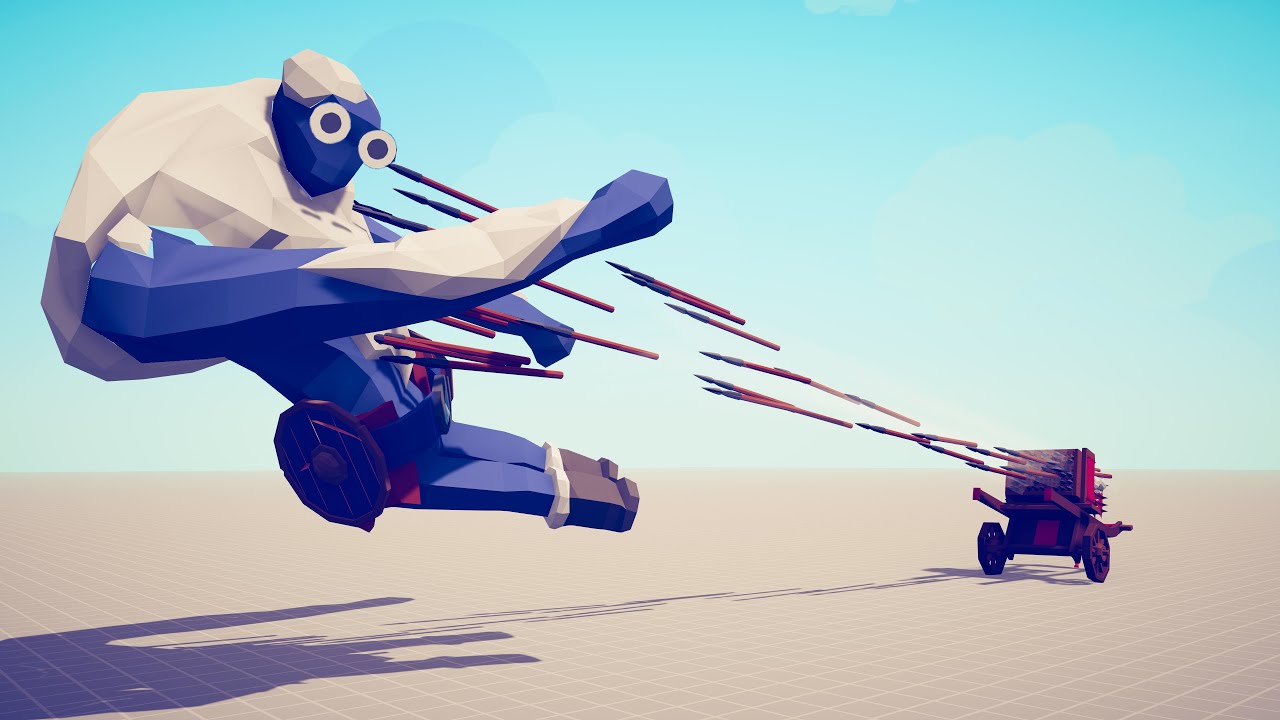 BALLISTA HWACHA vs EVERY FACTION - Totally Accurate Battle Simulator TABS
