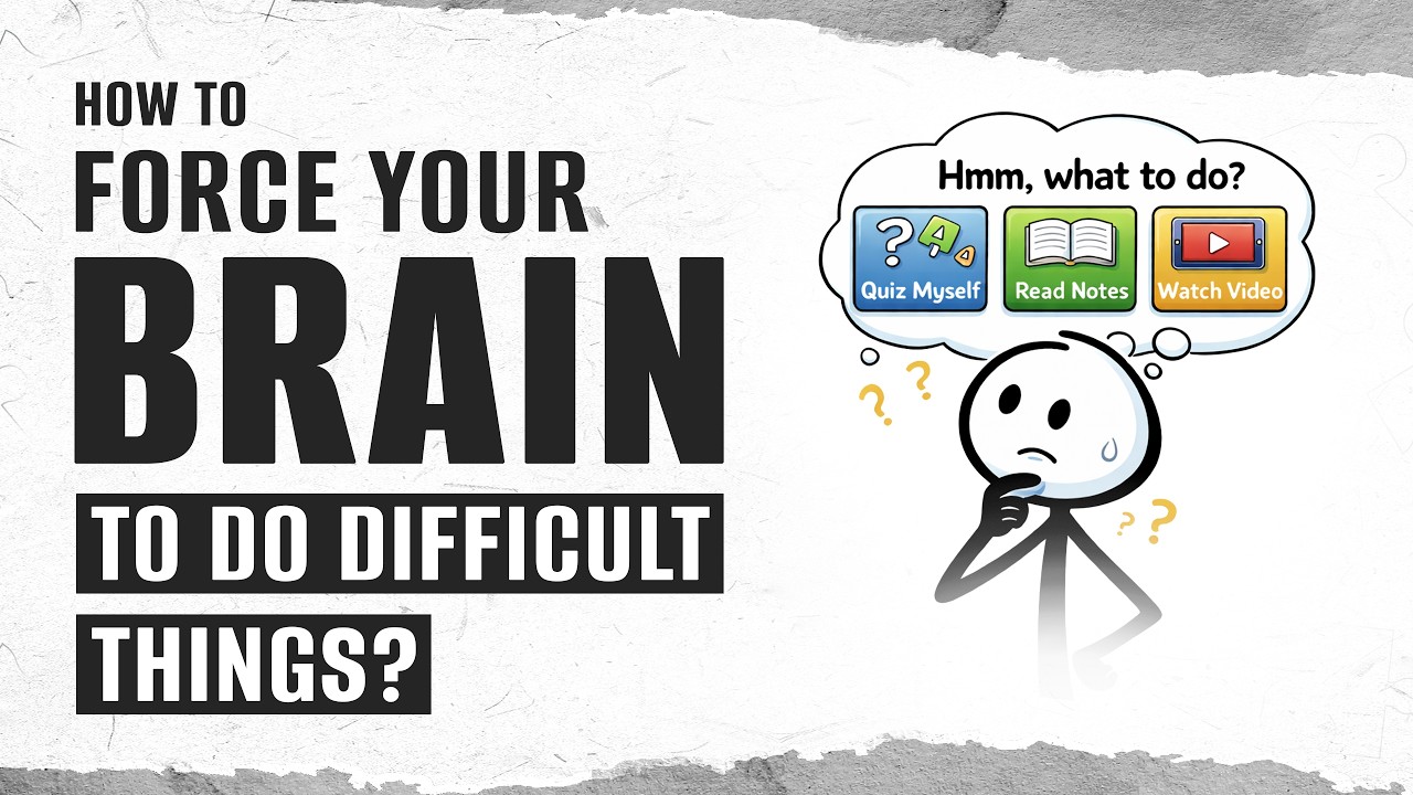 How to FORCE your Brain to do DIFFICULT Things | You're not LAZY: Build Willpower | Intellipaat