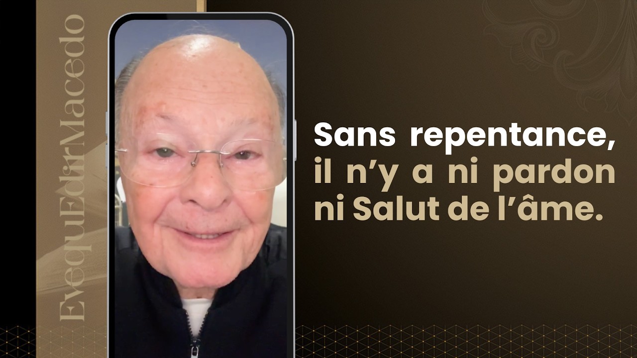 SANS REPENTANCE, IL N’Y A NI PARDON NI SALUT DE L’ÂME.