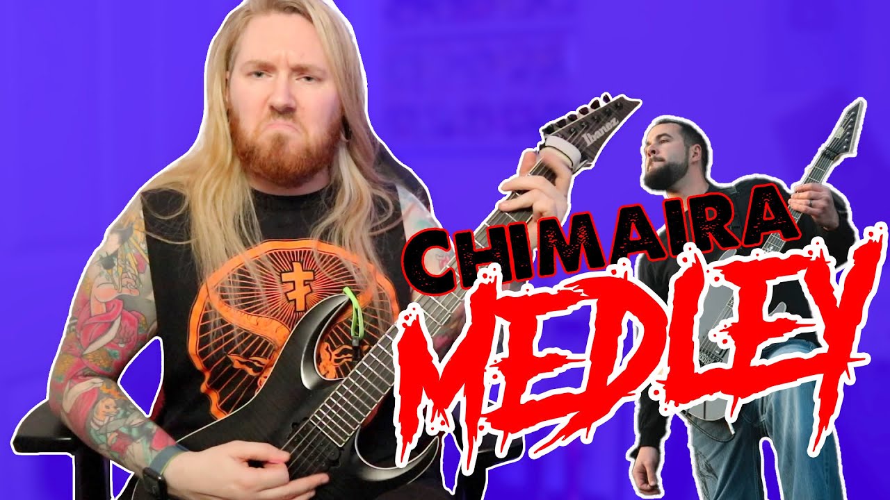 I Did a Huge Drop C CHIMAIRA Medley With Rob Arnold?!