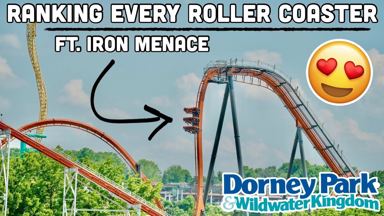 Top 8 Roller Coasters at Dorney Park | Allentown, Pennsylvania (2024)
