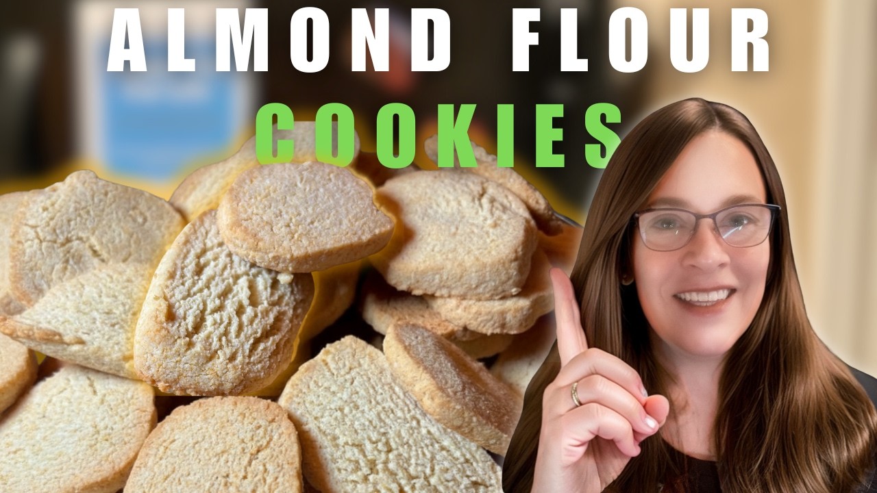 Grain-Free Almond Flour Vanilla Cookies Without the Guilt!