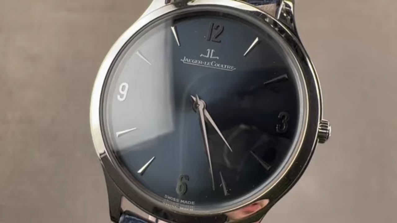 Jaeger-LeCoultre Master Ultra Thin Q1456480 JLC Watch Review