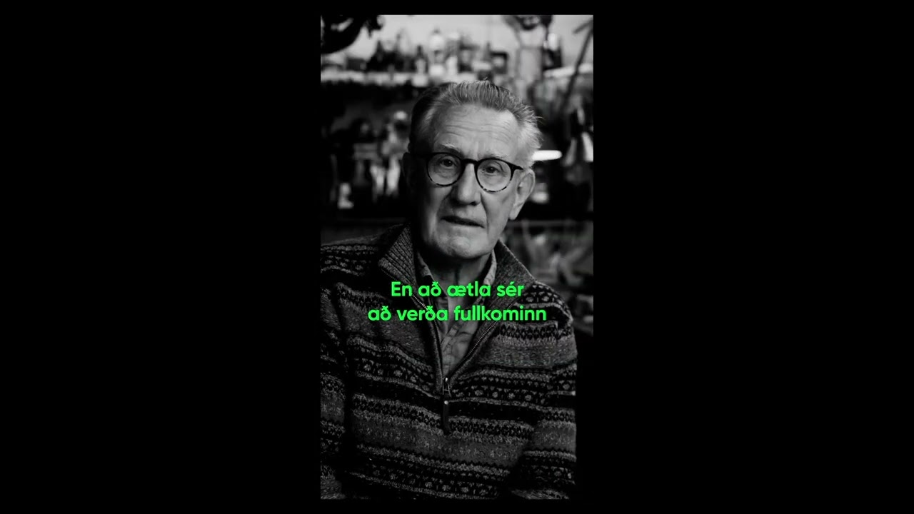 Við erum ekki fullkomin