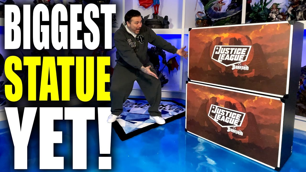 This Justice League vs Darkseid DIORAMA by XM STUDIOS Might Be THE BIGGEST YET!