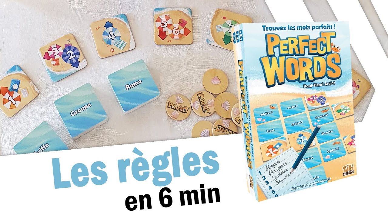Perfect Words, Juste les règles