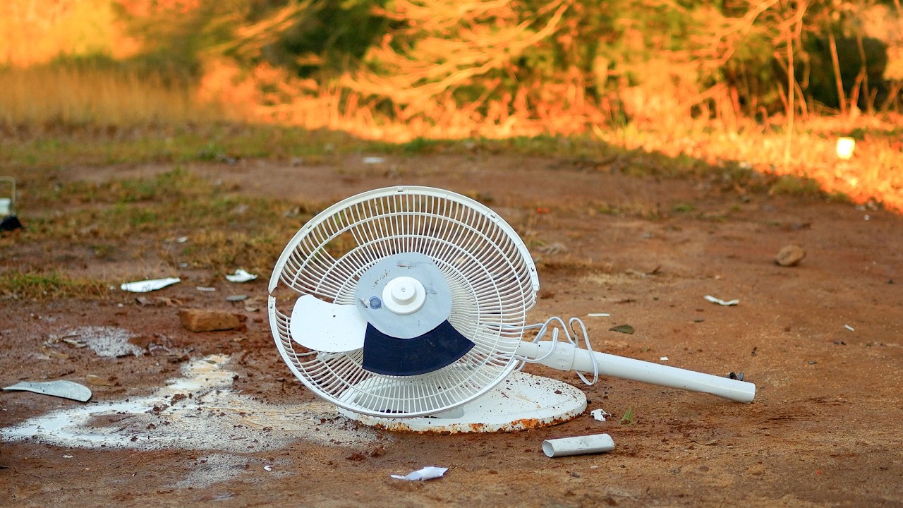 Lasko Pedestal Fan Destruction