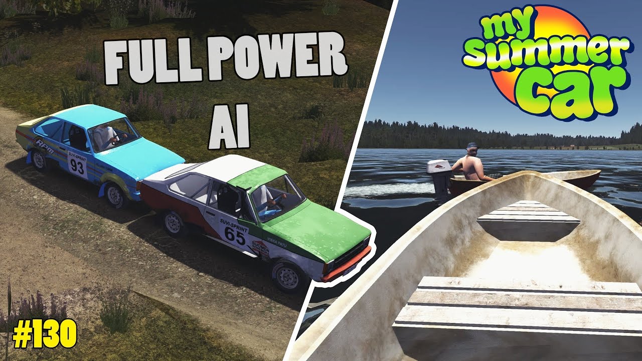 AI Rally Cars - AI Boat | My Summer Car Experimental Update