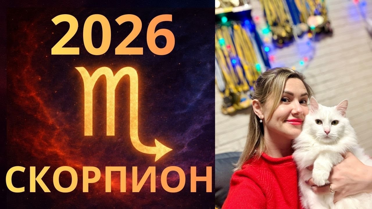 СКОРПИОН ПРОГНОЗ НА 2026 ГОД/ РОСТ И ПЕРСПЕКТИВЫ