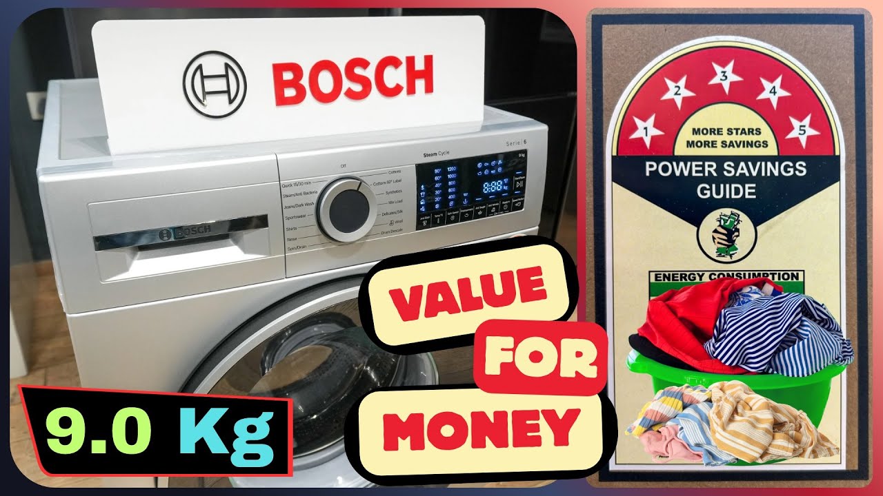 Bosch Series 6 9 Kg Front Load Washing Machine Review 2026 | WGA1420SIN | Features, Programs, Price