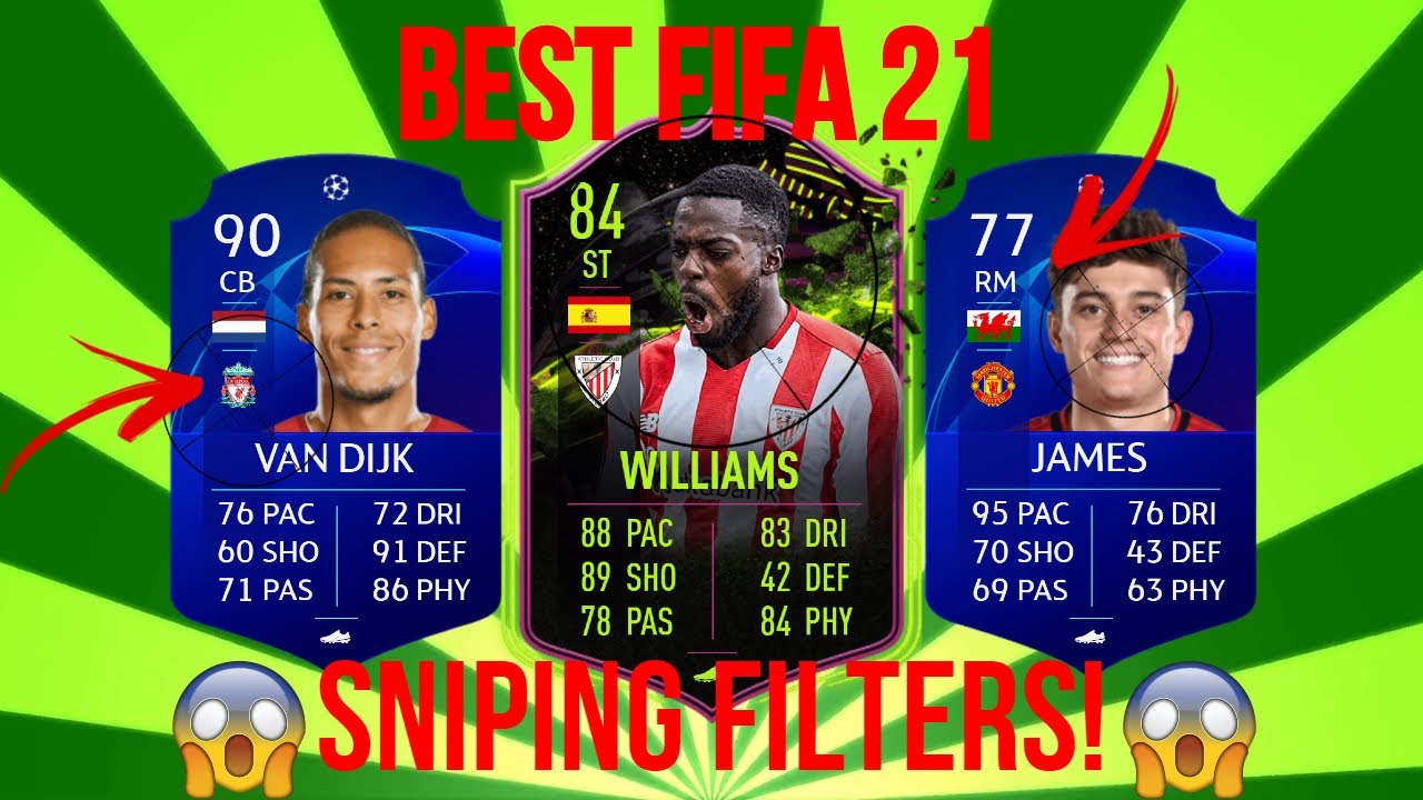 FIFA 21 - BEST WAY TO MAKE 150K A DAY WITH THESE SNIPING FILTERS !(BEST PLAYERS TO SNIPE & MASS BID)