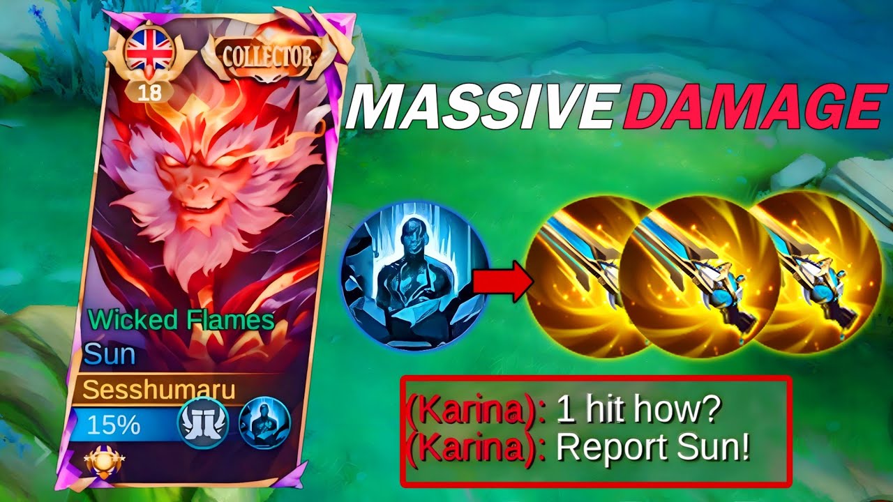 YOU'RE USING SUN WRONG... THIS TRUE DAMAGE BUILD IS BROKEN 😳