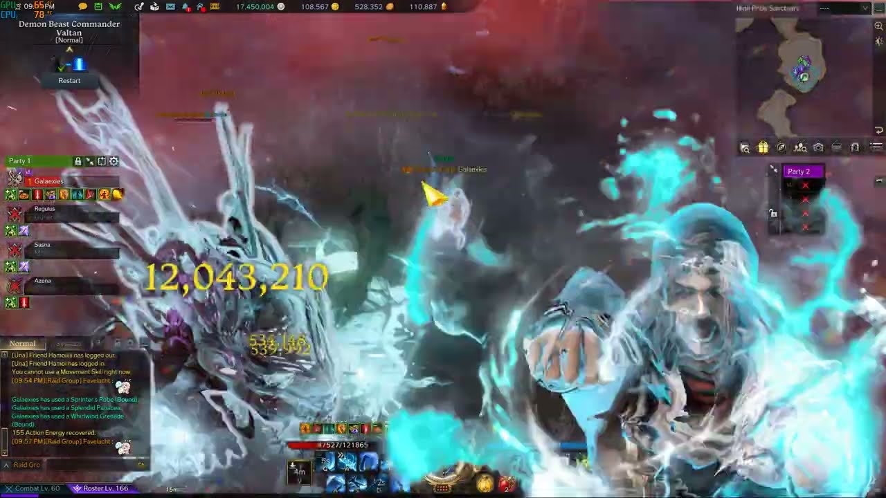 Lost Ark Solo Bus Valtan Normal Gate 1 & 2 1475 ilvl All-Out Attack Pinnacle Glavier