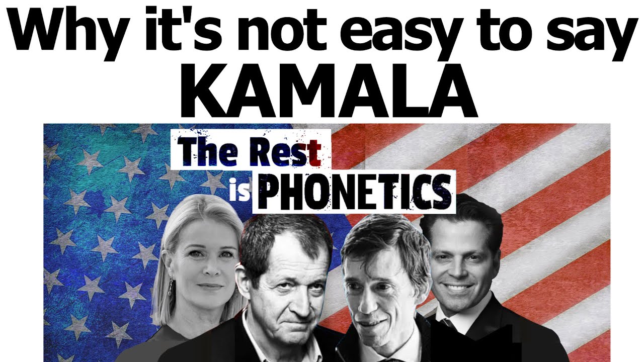 Why for some it's not easy for some to pronounce KAMALA!
