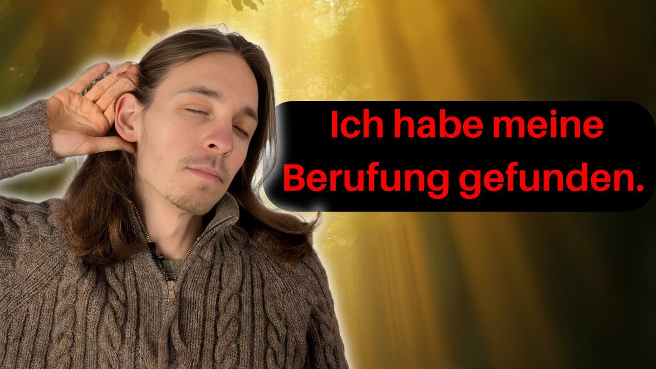 Nach 30 Tagen fasten, habe ich meine Berufung entdeckt.