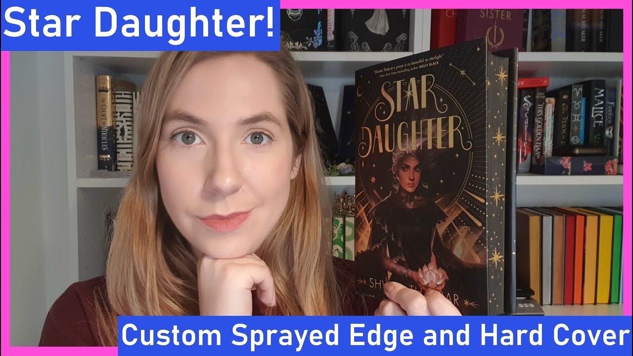 Star Daughter - CUSTOM Sprayed Edges and Cover - Book Makeover - Kingdom Book Designs.