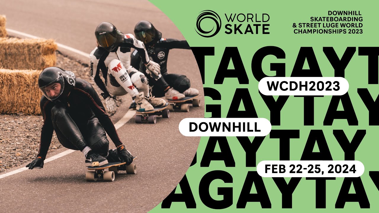 DOWNHILL Skateboarding & Street Luge World Championships 2023 - Tagaytay/ PHILIPPINES