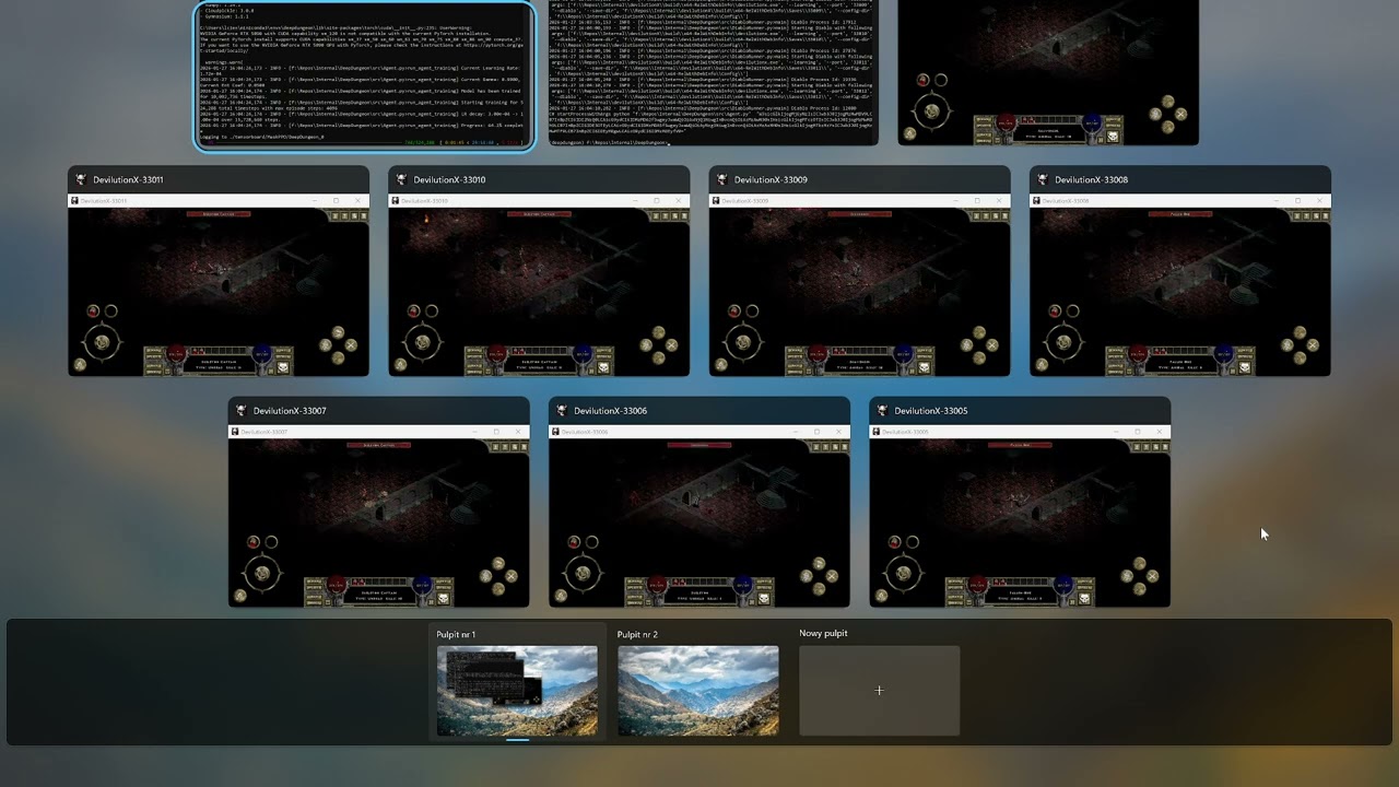 Diablo AI Agent Training Preview