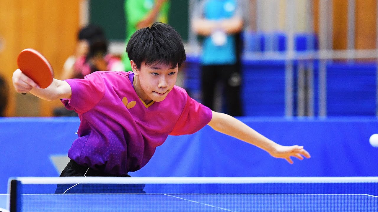 第53回全国中学校卓球大会ハイライト Day3 男女個人戦 準決勝