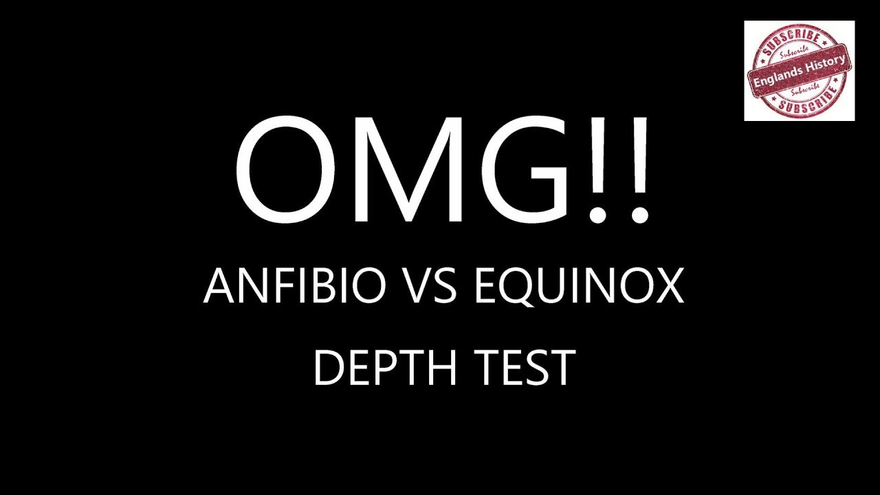 Equinox vs Anfibio depth test, metal detecting