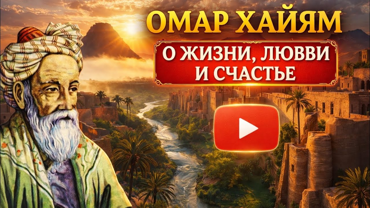 О ЖИЗНИ, ЛЮБВИ И СЧАСТЬЕ - Омар Хайям