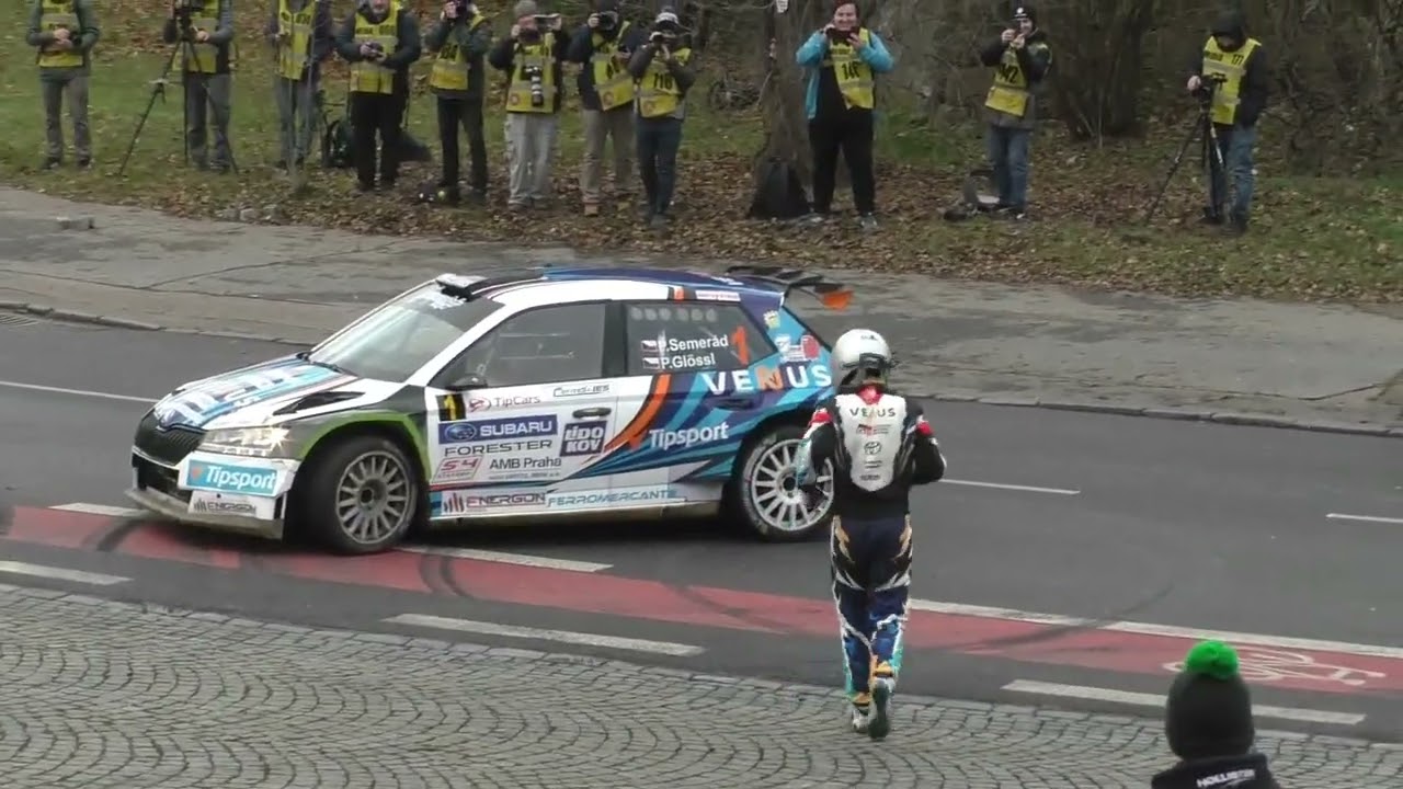 27. TipCars Pražský Rallysprint 2022 Epilog Petr Semerád/Petr Glössl show